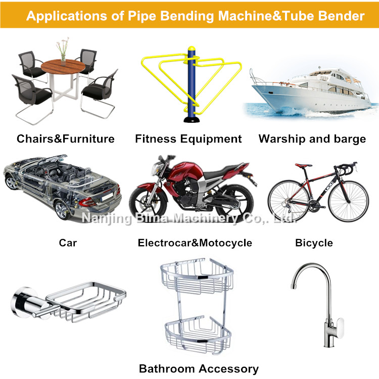 pipe bending machine application