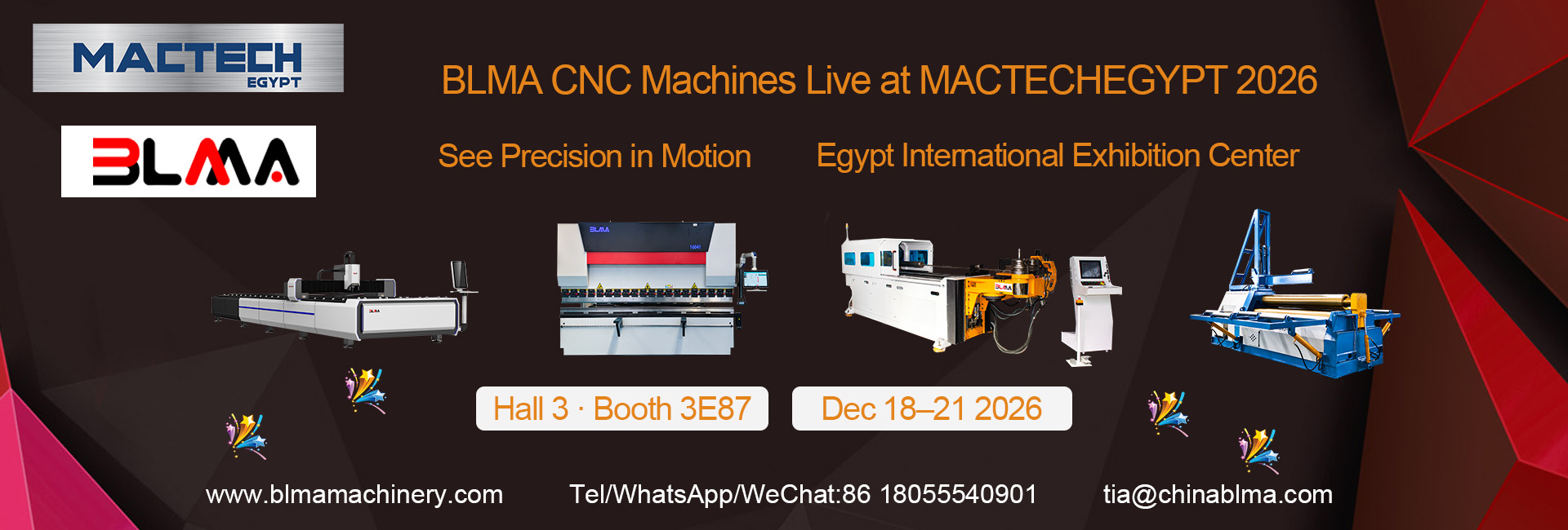 Meet BLMA at MACTECHEGYPT 2026