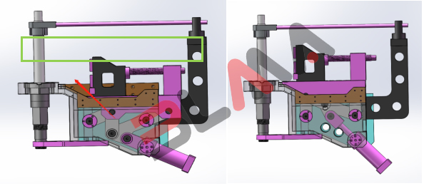 How a press brake avoids interference