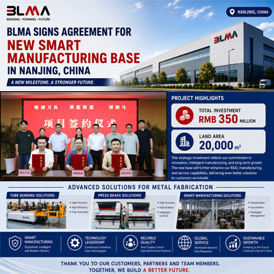 BLMA Expands Manufacturing Capacity as a Leading Pipe Bending Machine Manufacturer