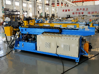 DW50CNC-7A-2S pipe bending machine delivered to Algeria